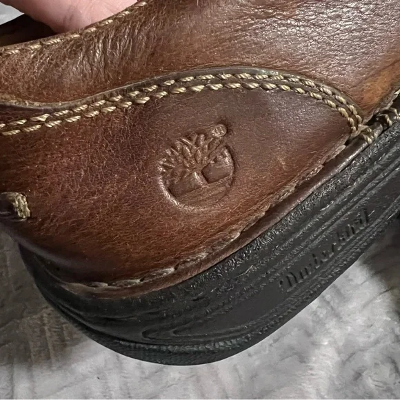 Timberland Smart Comfort Soft Leather Slip Ons 9M Brown - Picture 9 of 16